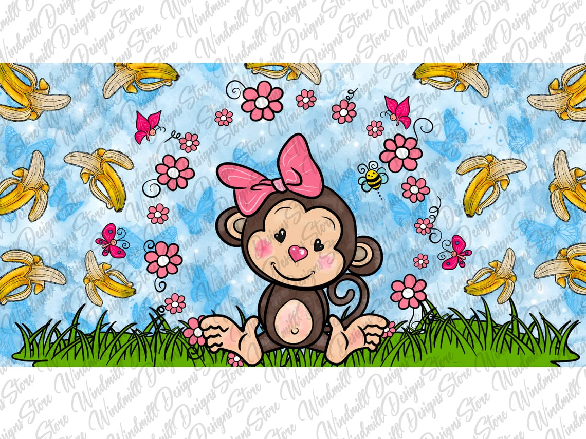 Little Monkey Sippy Cup, Monkey 12oz sippy cup