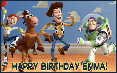 Toy Story (Nr1) - Edible Cake Topper OR Cupcake Topper, Decor