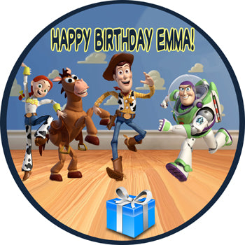 Toy Story (Nr1) - Edible Cake Topper OR Cupcake Topper, Decor