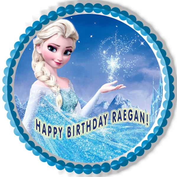 FROZEN (Nr1) - Edible Cake Topper OR Cupcake Topper, Decor