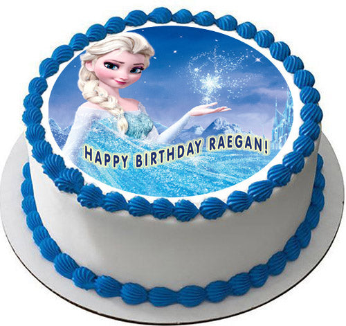FROZEN (Nr1) - Edible Cake Topper OR Cupcake Topper, Decor