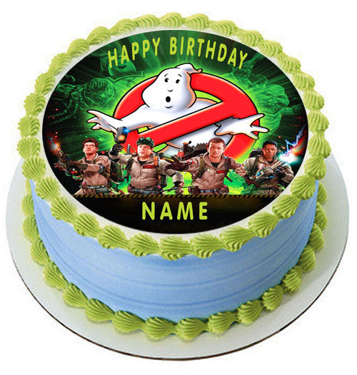 GHOSTBUSTERS - Edible Cake Topper OR Cupcake Topper, Decor