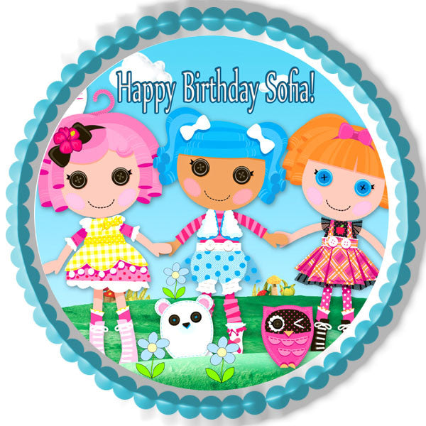Lalaloopsy - Edible Cake Topper OR Cupcake Topper, Decor