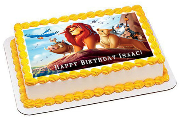 Lion King - Edible Cake Topper OR Cupcake Topper, Decor