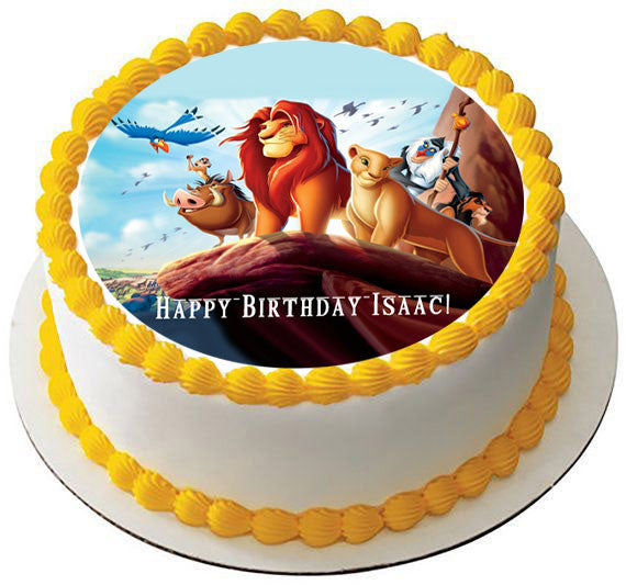 Lion King - Edible Cake Topper OR Cupcake Topper, Decor