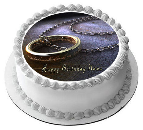 Lord of the Ring - Edible Cake Topper OR Cupcake Topper, Decor
