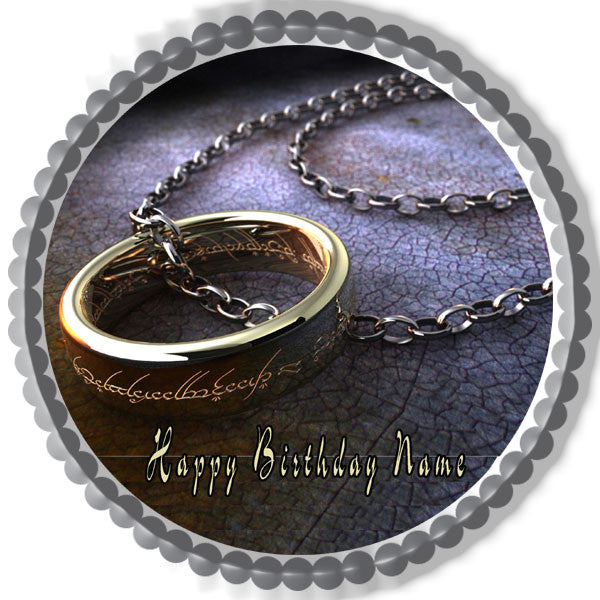 Lord of the Ring - Edible Cake Topper OR Cupcake Topper, Decor
