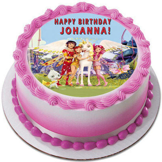 Mia and Me - Edible Cake Topper OR Cupcake Topper, Decor