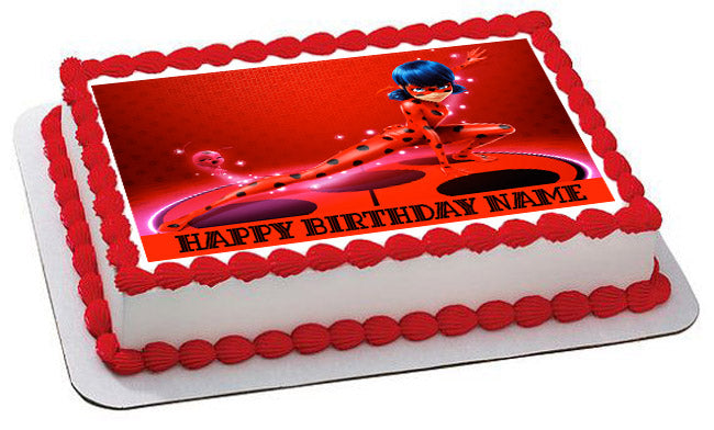 Miraculous Ladybug Wiki - Edible Cake Topper OR Cupcake Topper, Decor