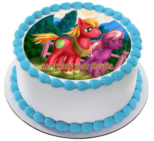 MY LITTLE PONY (Nr4) - Edible Cake Topper OR Cupcake Topper