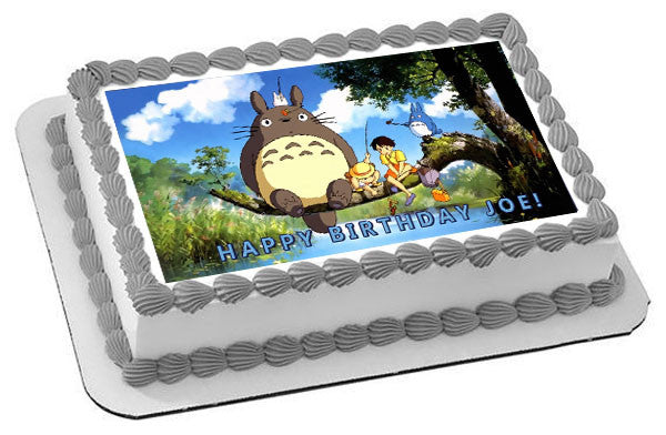 My Neighbor Totoro - Edible Cake Topper OR Cupcake Topper, Decor