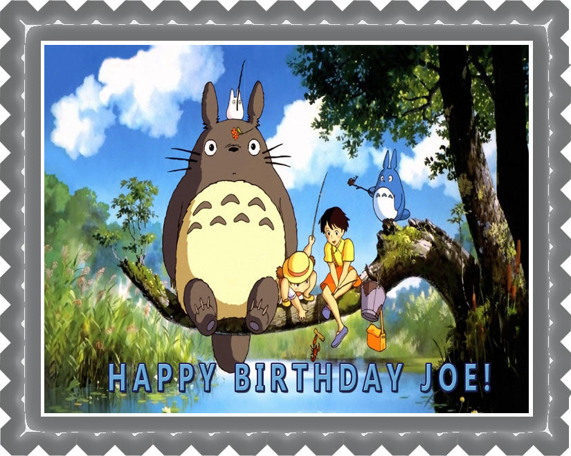 My Neighbor Totoro - Edible Cake Topper OR Cupcake Topper, Decor