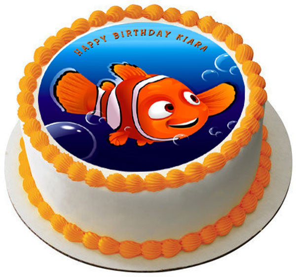 NEMO (Nr2) - Edible Birthday Cake Topper OR Cupcake Topper, Decor