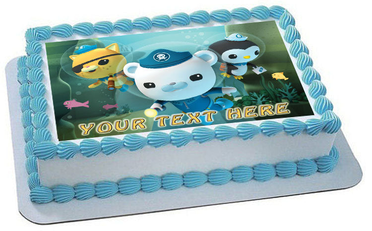 OCTONAUTS - Edible Cake Topper OR Cupcake Topper, Decor