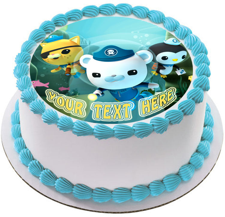 OCTONAUTS - Edible Cake Topper OR Cupcake Topper, Decor