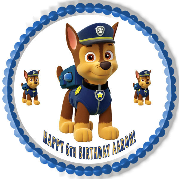 Paw Patrol - Edible Cake Topper OR Cupcake Topper, Decor