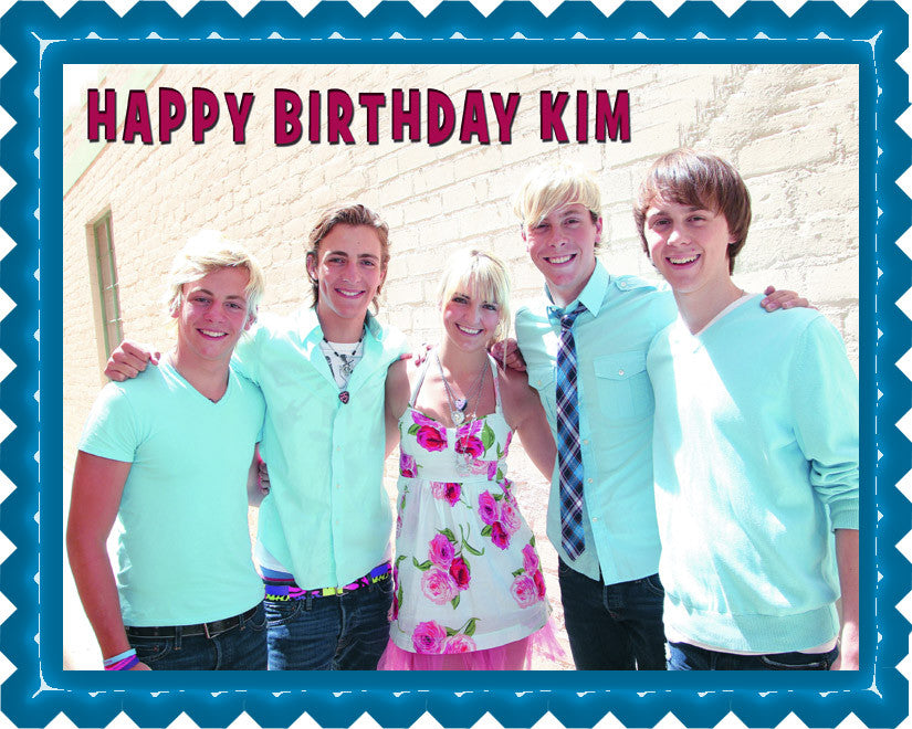 R5 Loud Ross Lynch - Edible Cake Topper OR Cupcake Topper, Decor
