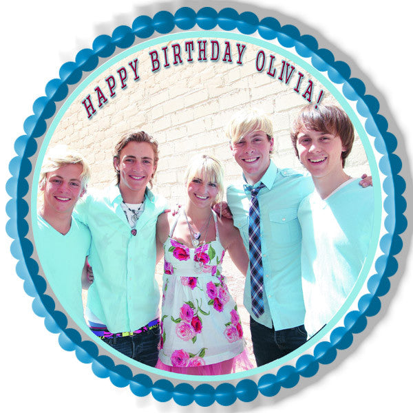 R5 Loud Ross Lynch - Edible Cake Topper OR Cupcake Topper, Decor