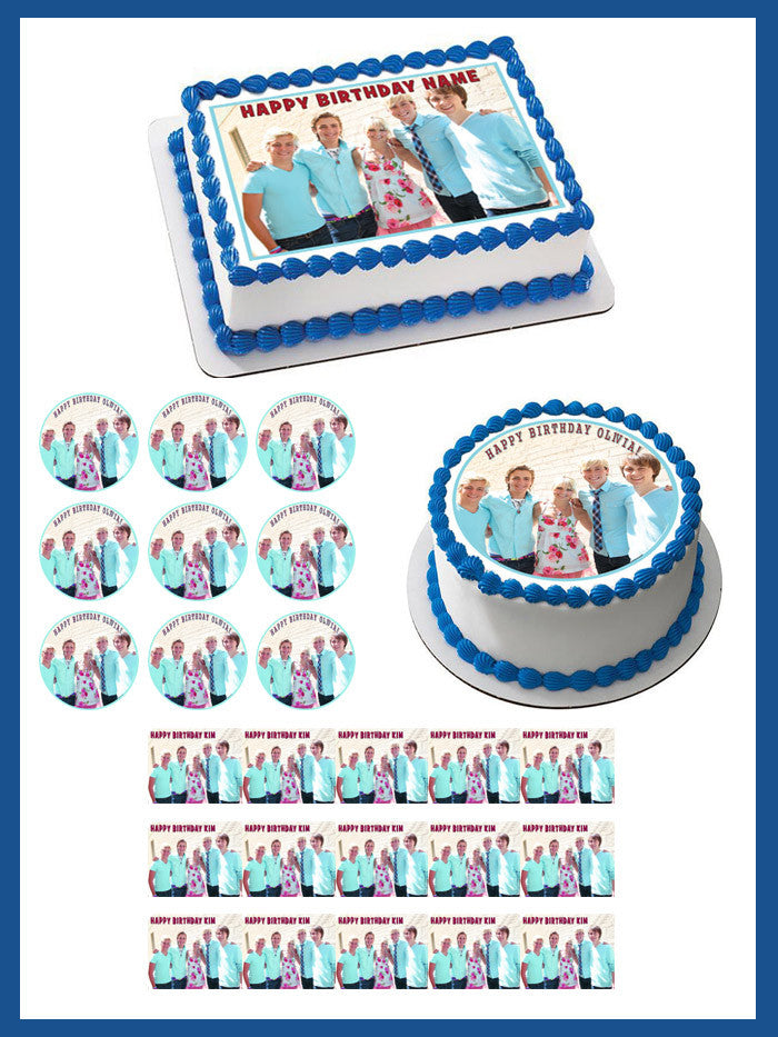 R5 Loud Ross Lynch - Edible Cake Topper OR Cupcake Topper, Decor