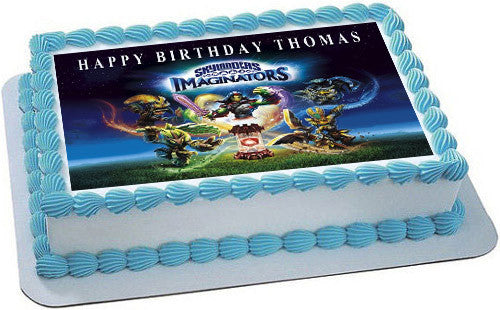 Skylanders Imaginators - Edible Cake Topper OR Cupcake Topper, Decor