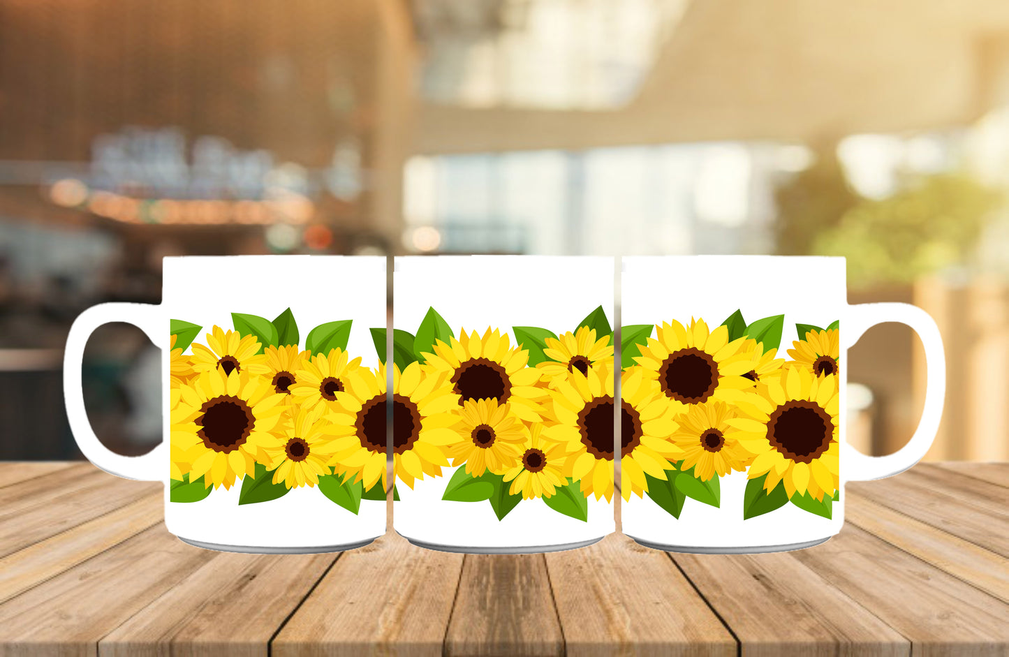 Sunflowers (Nr3) Mug, Birthday Gift, Custom Mug Gift for Mom, Anniversary Gift for Her/Him, Valentine's day gifts