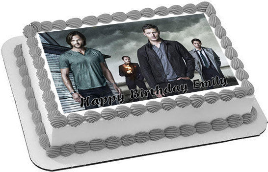 Supernatural - Edible Cake Topper OR Cupcake Topper, Decor