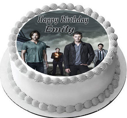Supernatural - Edible Cake Topper OR Cupcake Topper, Decor