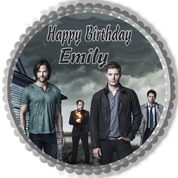Supernatural - Edible Cake Topper OR Cupcake Topper, Decor