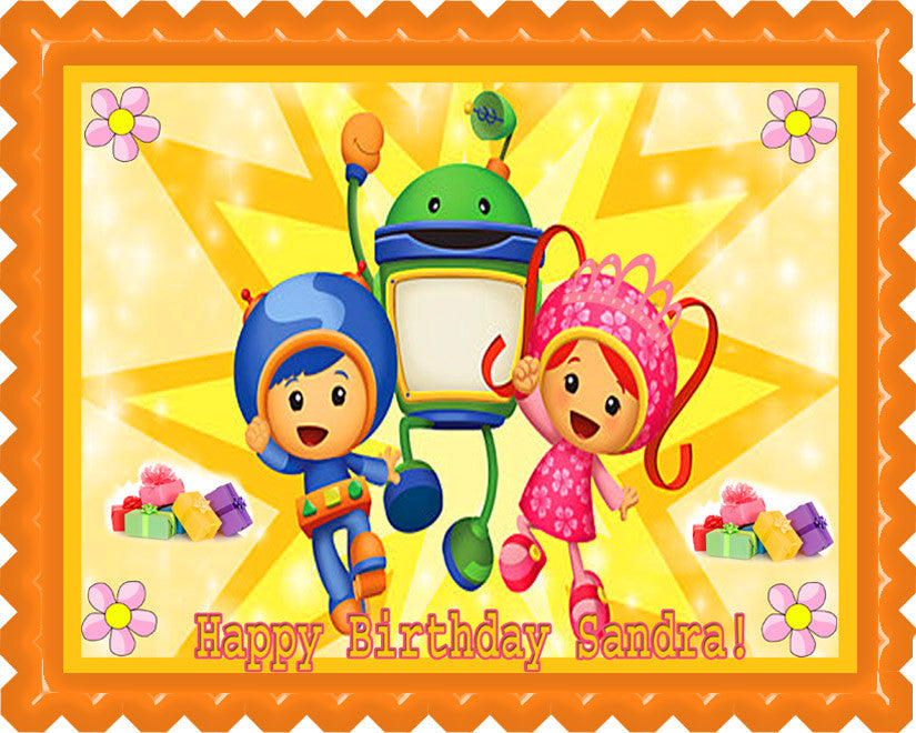 Team Umizoomi (Nr2) - Edible Cake Topper OR Cupcake Topper, Decor