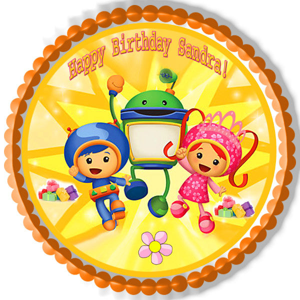 Team Umizoomi (Nr2) - Edible Cake Topper OR Cupcake Topper, Decor