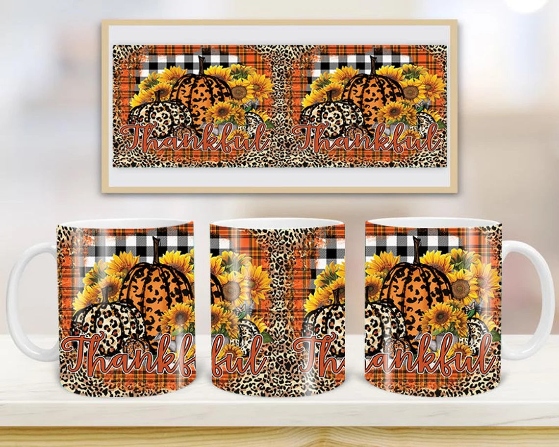 Thankful Mug, Birthday Gift, Custom Mug Gift for Mom, Anniversary Gift for Her/Him, Valentine's day gifts