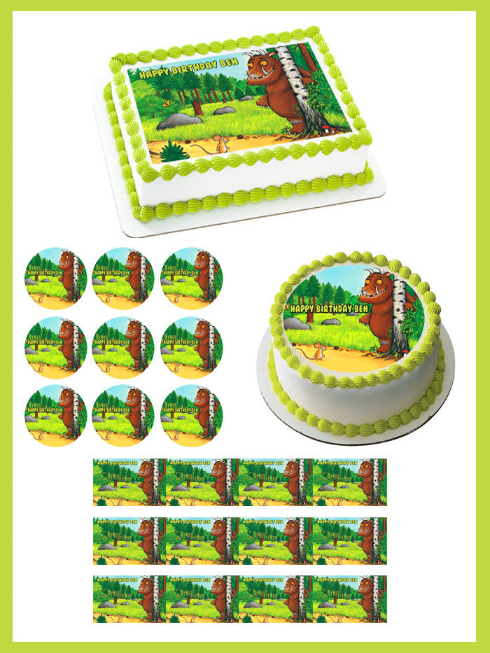 The Gruffalo - Edible Cake Topper OR Cupcake Topper, Decor
