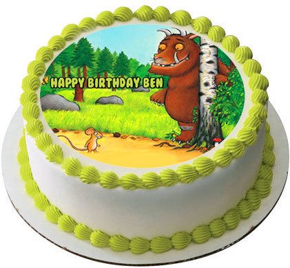 The Gruffalo - Edible Cake Topper OR Cupcake Topper, Decor