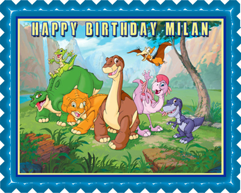 The Land Before Time - Edible Cake Topper OR Cupcake Topper, Decor