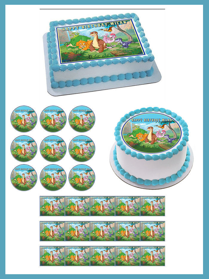 The Land Before Time - Edible Cake Topper OR Cupcake Topper, Decor