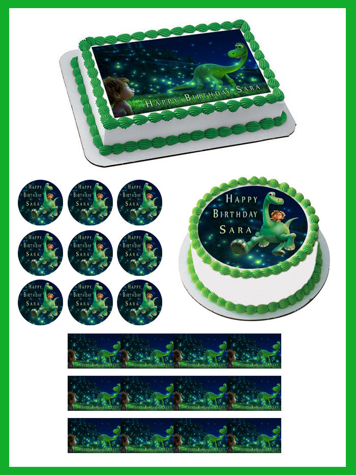 The Good Dinosaur - Edible Cake Topper OR Cupcake Topper, Decor