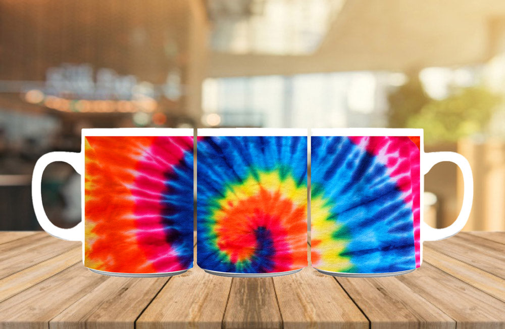 Tie Dye Pattern Mug, Birthday Gift, Custom Mug Gift for Mom, Anniversary Gift for Her/Him, Valentine's day gifts