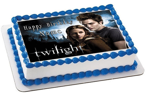 Twilight - Edible Cake Topper OR Cupcake Topper, Decor