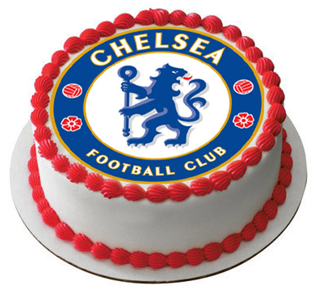 Chelsea Football Club - Edible Cake Topper, Cupcake Toppers, Strips