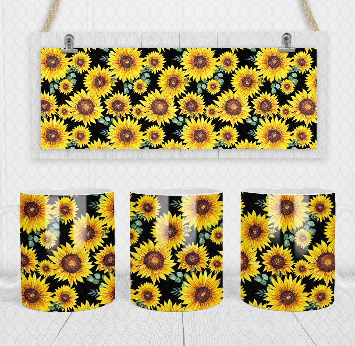 Sunflowers (Nr2) Mug, Birthday Gift, Custom Mug Gift for Mom, Anniversary Gift for Her/Him, Valentine's day gifts