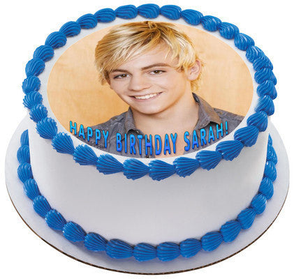 Ross Lynch Edible Birthday Cake Topper OR Cupcake Topper, Decor - Edible Prints On Cake (Edible Cake &Cupcake Topper)