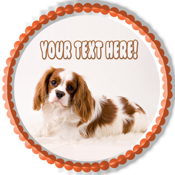 Puppy Studio Baby - Edible Cake Topper, Cupcake Toppers, Strips