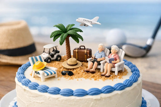 Retirement Edible Cake Topper Ideas