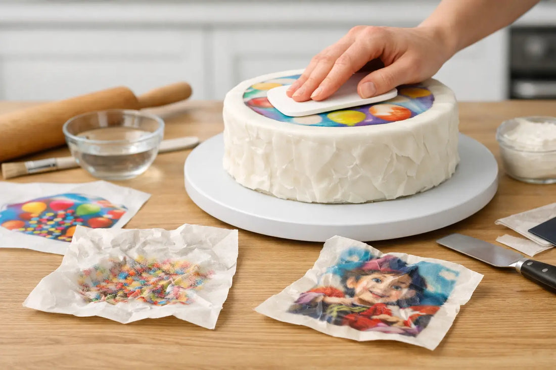 How to Fix Wrinkled Edible Image Sheets at Home