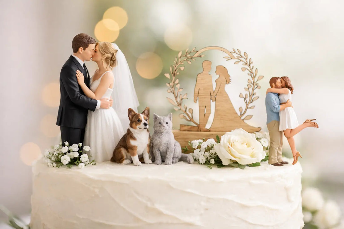 Wedding Cake Toppers That Feel Personal