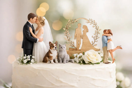 Wedding Cake Toppers That Feel Personal