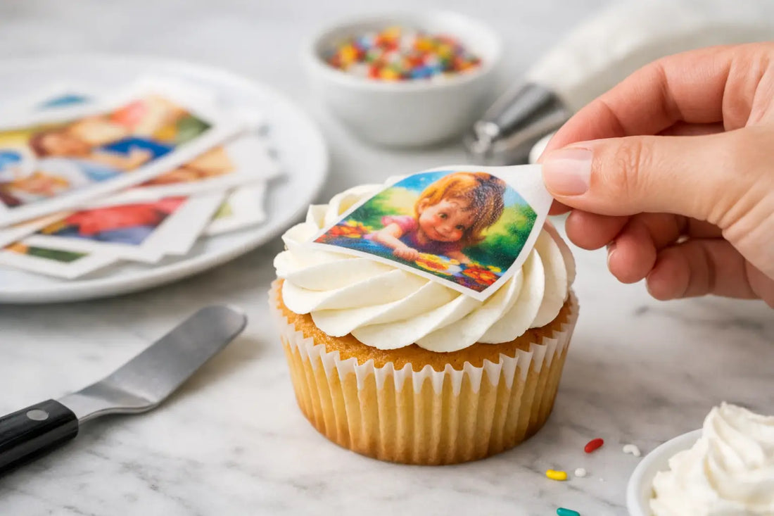 Can You Put Edible Prints on Whipped Frosting?