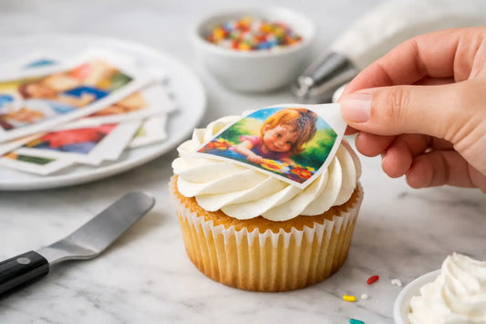 Can You Put Edible Prints on Whipped Frosting?
