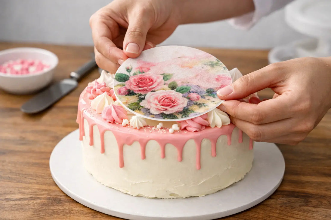 How to Apply Edible Cake Topper Right