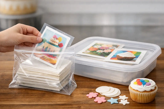 How to Store Edible Images the Right Way